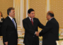 President of Turkey, President of Turkmenistan and Burc Group Chairman